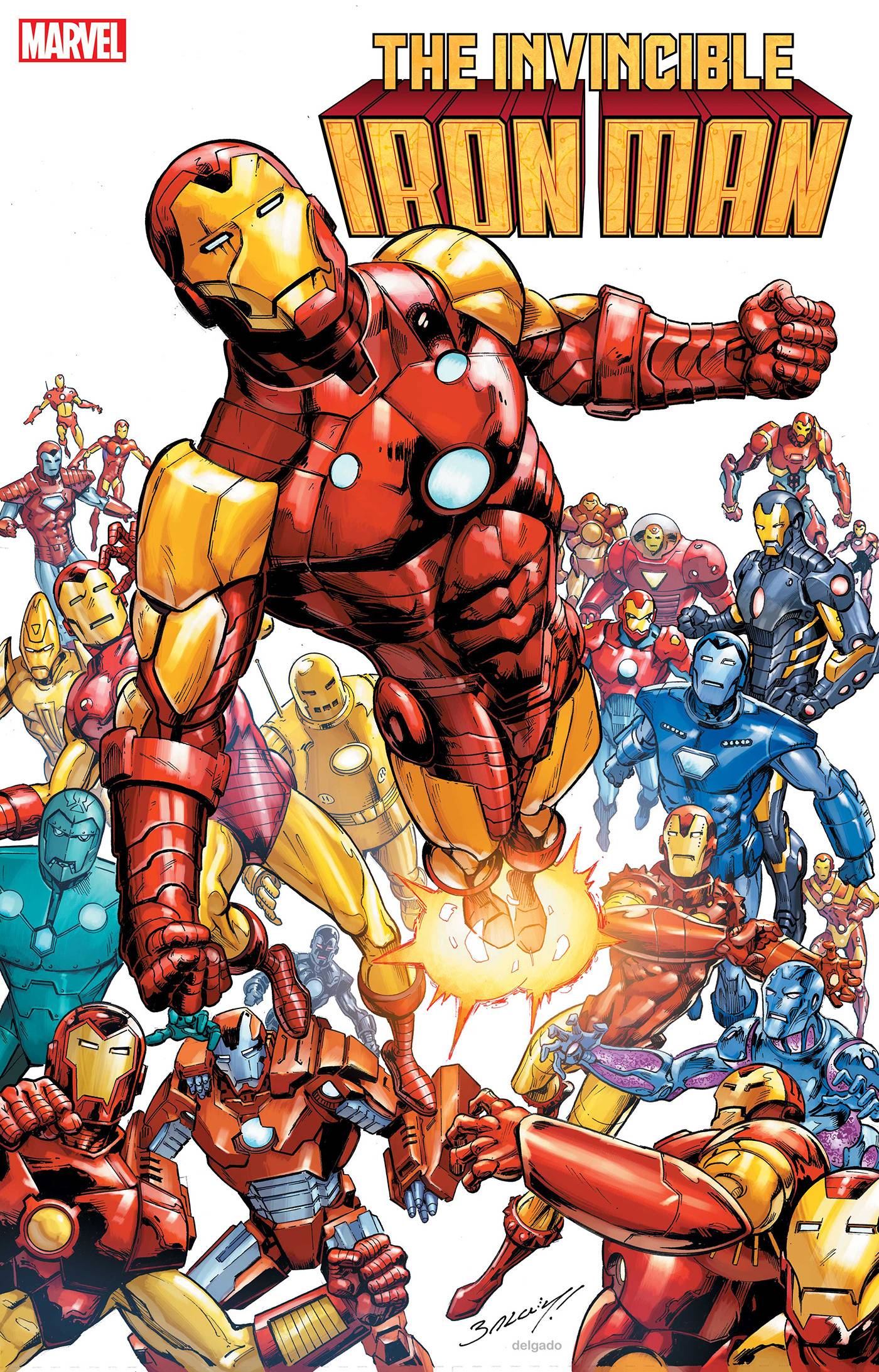 Invincible Iron Man #1 2nd Ptg Bagley Var (02/15/2023)
