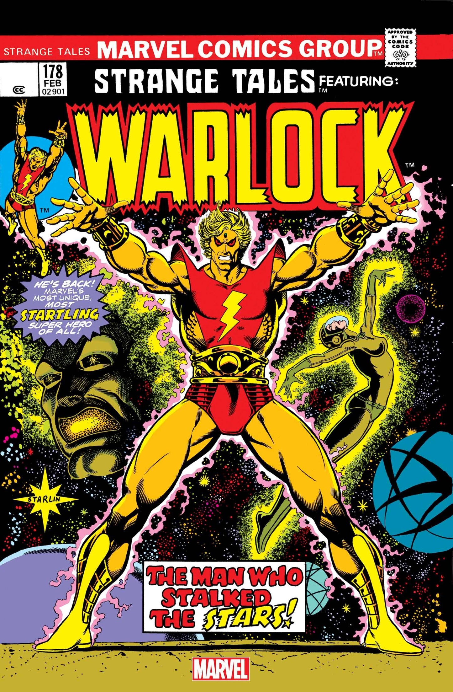 Adam Warlock Strange Tales #178 Facsimile Edition (04/26/2023)