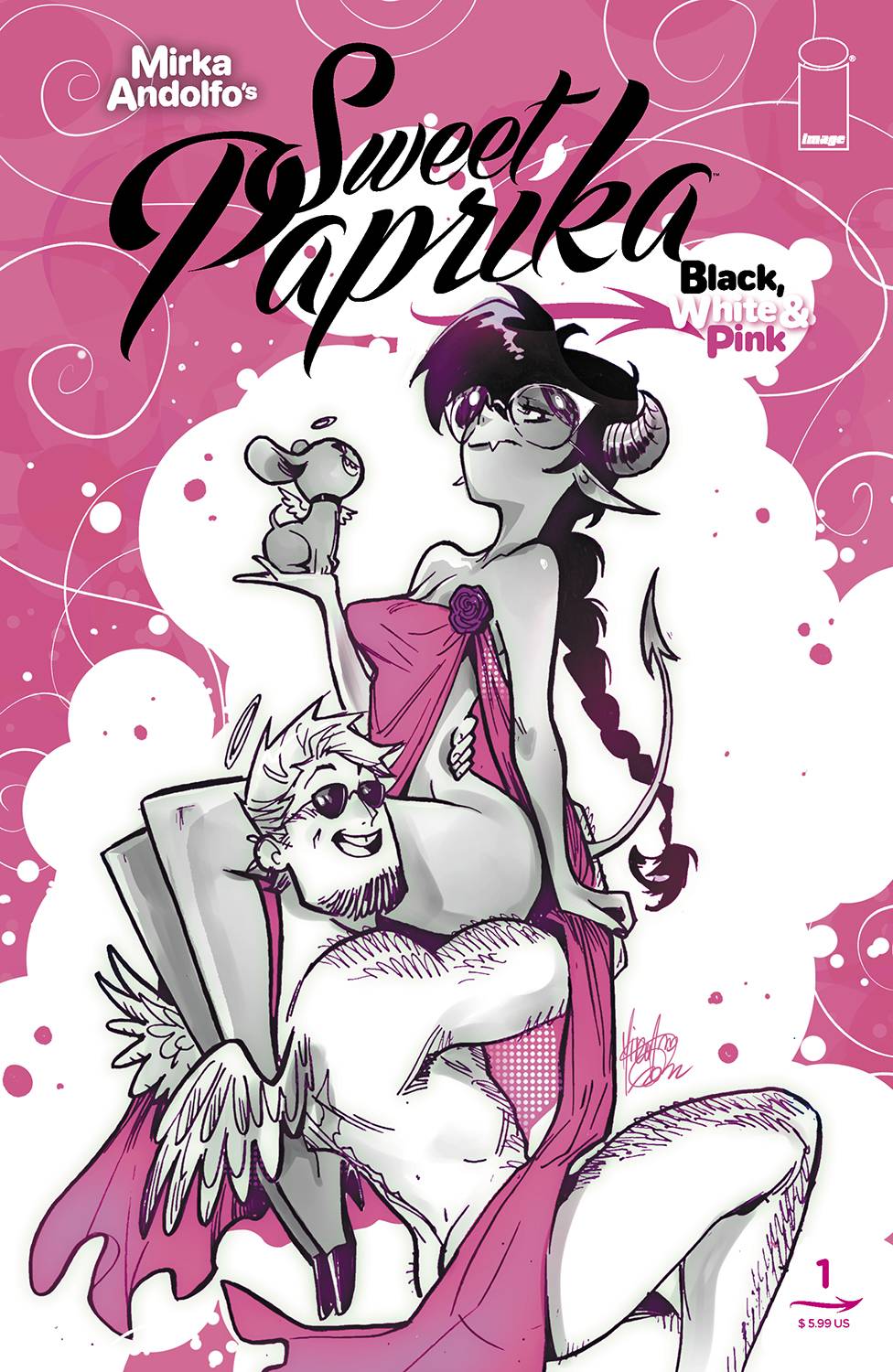 Sweet Paprika Black White & Pink (One Shot) Cvr A (Mr) (04/05/2023)