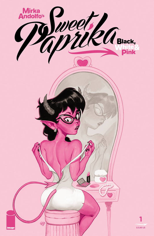 Sweet Paprika Black White & Pink (One Shot) Cvr E (Mr) (04/05/2023)