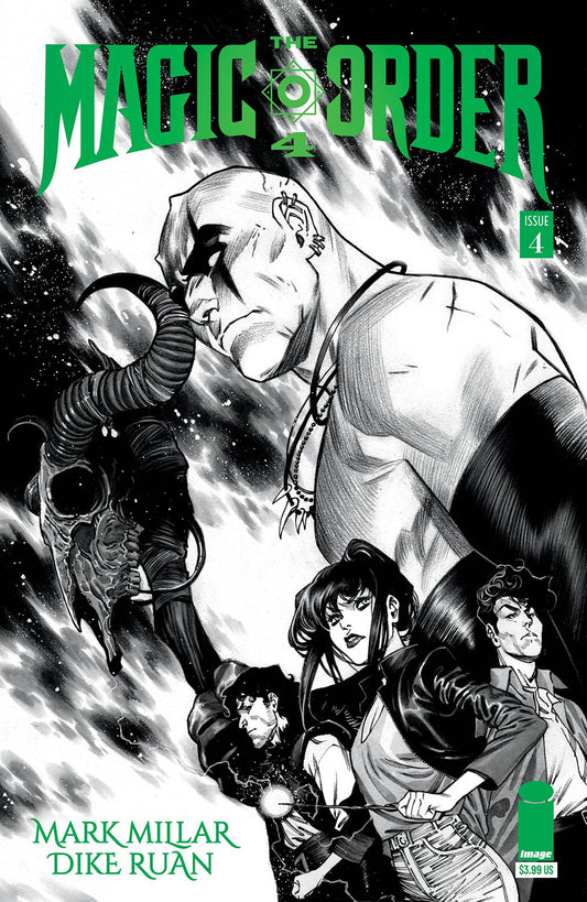 Magic Order 4 #4 (Of 6) Cvr B Ruan B&W (Mr) (04/19/2023)