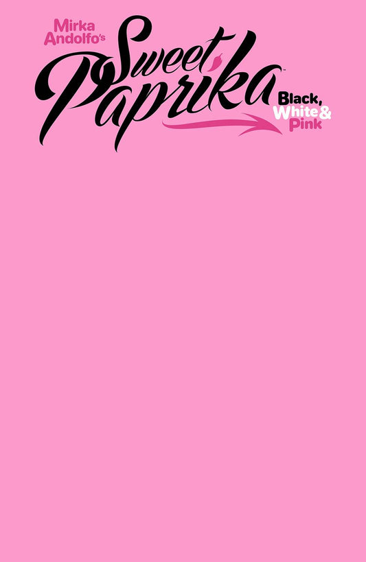 Sweet Paprika Black White & Pink (One Shot) Cvr H (Mr) (04/05/2023)