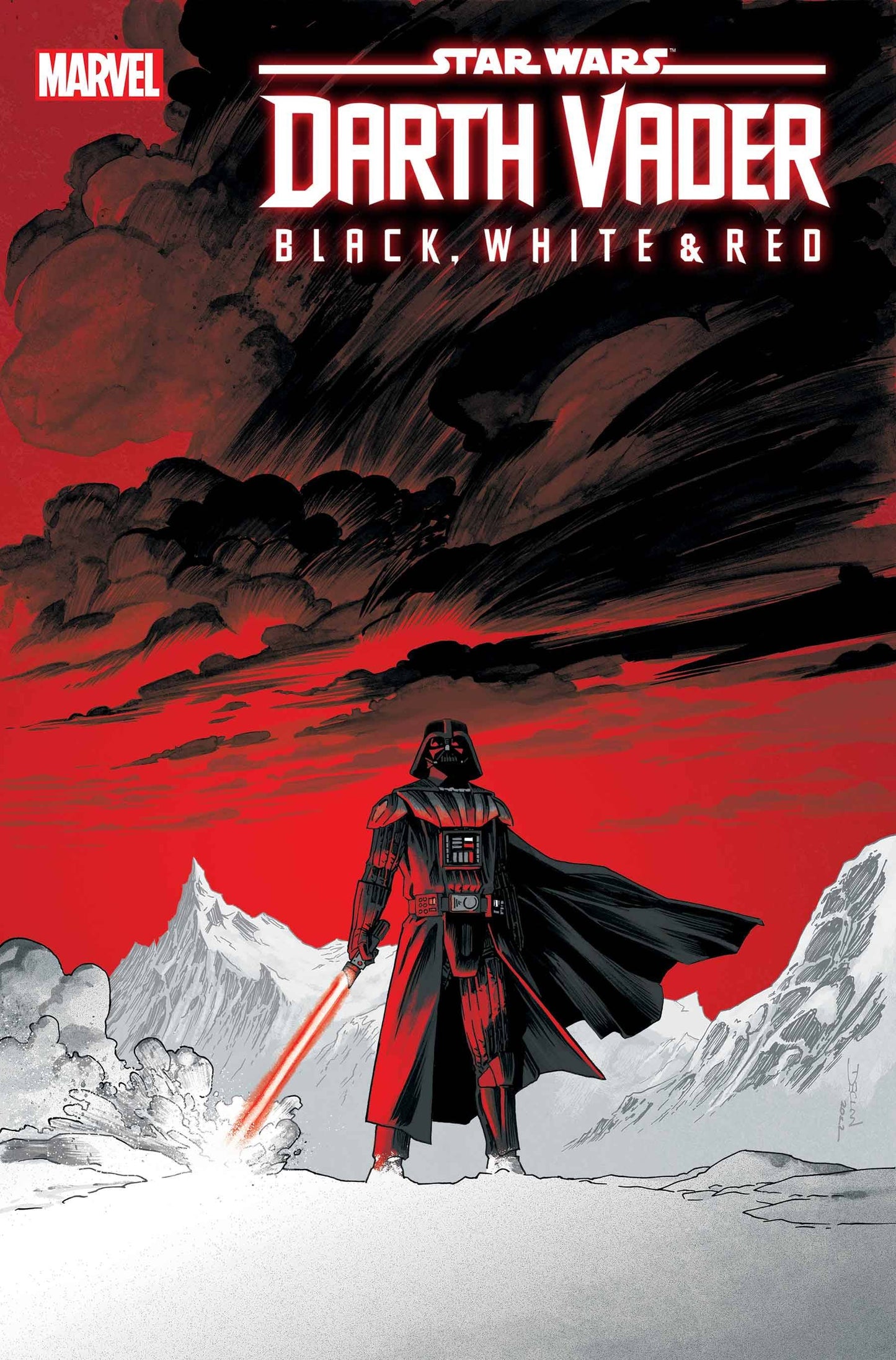 Star Wars Darth Vader Black White And Red #2 25 Copy Incv Sh (05/24/2023)
