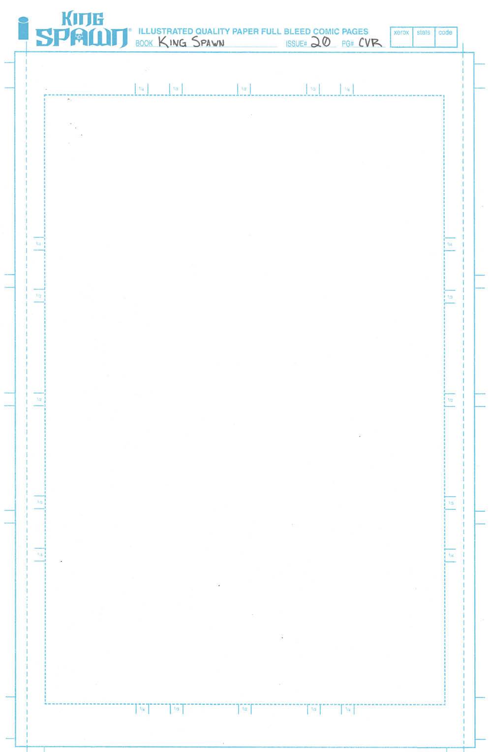King Spawn #20 Cvr C Blank Sketch (03/01/2023)
