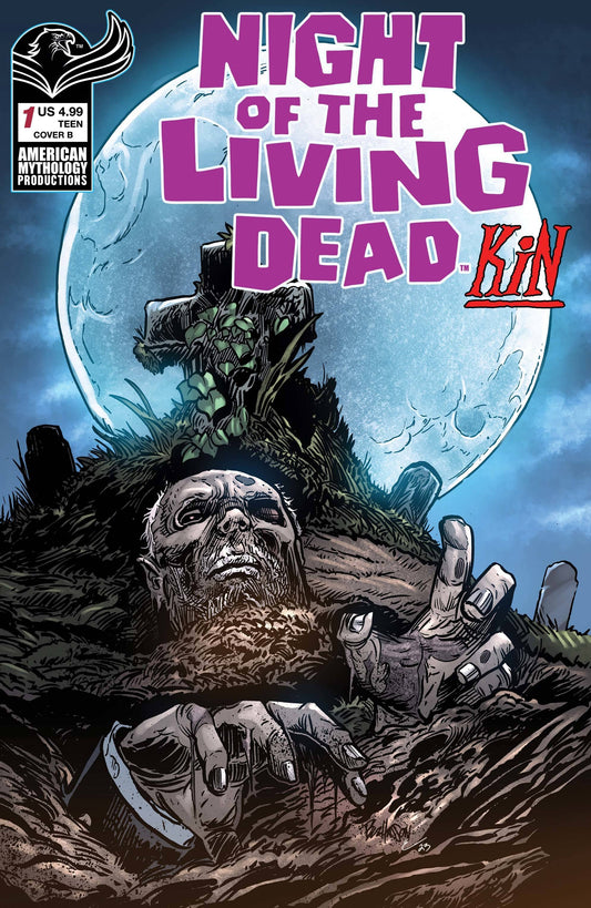 Night Of The Living Dead Kin #1 Cvr B Hasson Out Of Grave (05/31/2023)