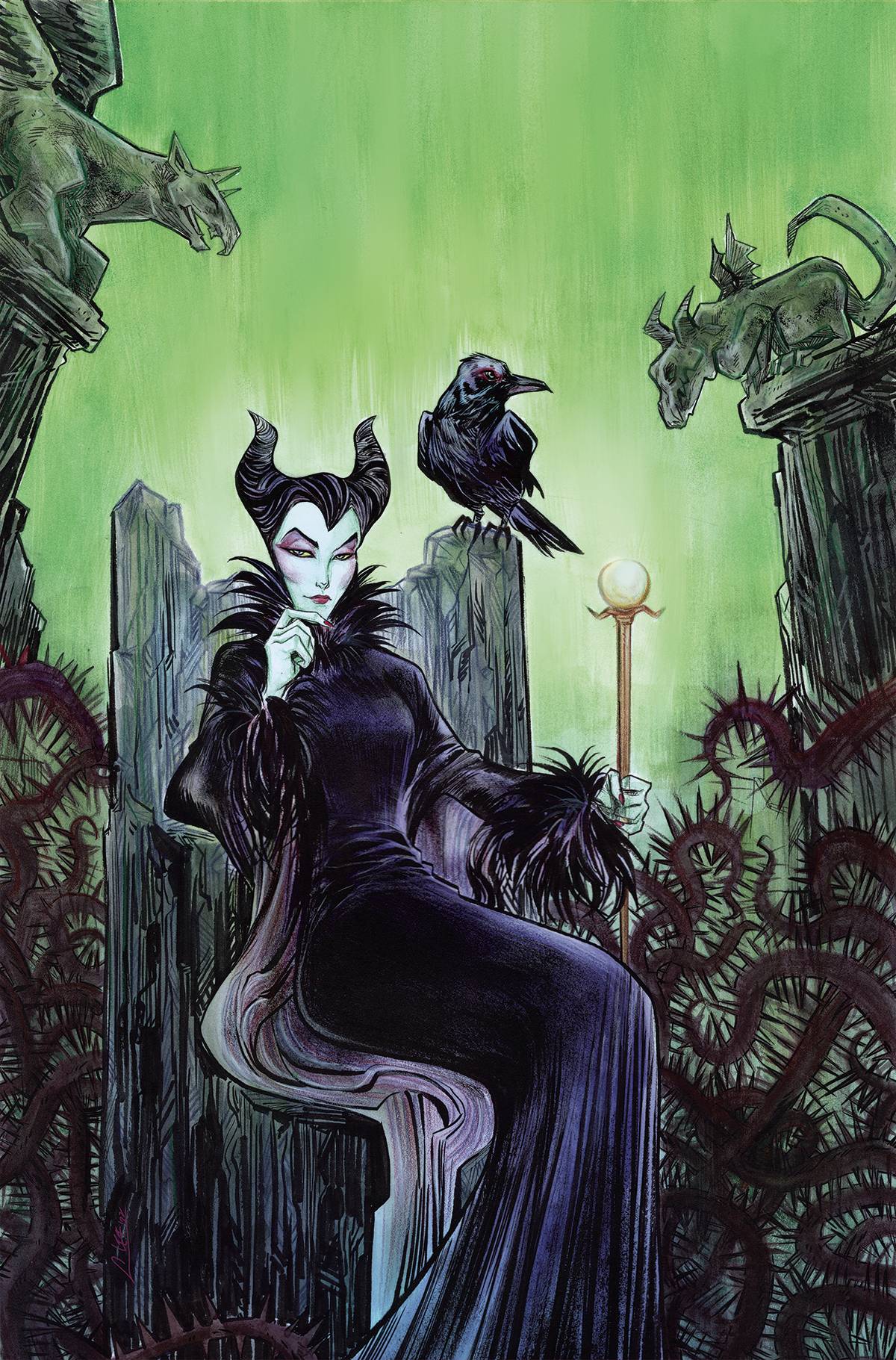 Disney Villains Maleficent #1 Cvr O 75 Copy Incv Lee Virgin (05/17/2023)