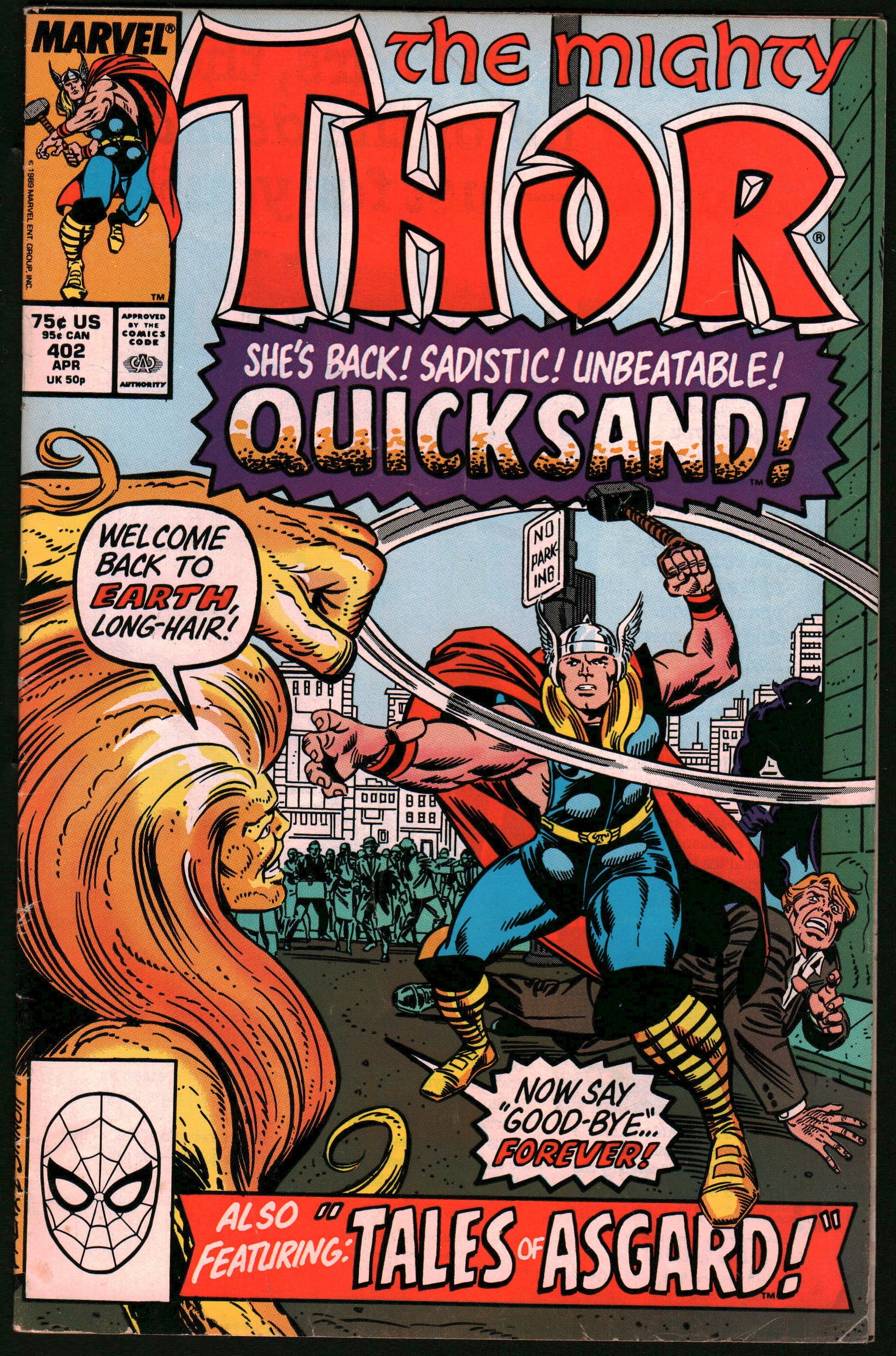 Thor #402 (4/89) - The One Stop Shop Comics & Games