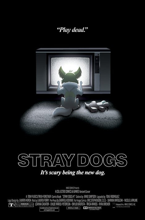Stray Dogs #1 Poltergeist Homage Exclusive Variant By Forstner & Fleecs (02/24/2021) %product_vendow% - The One Stop Shop Comics & Games