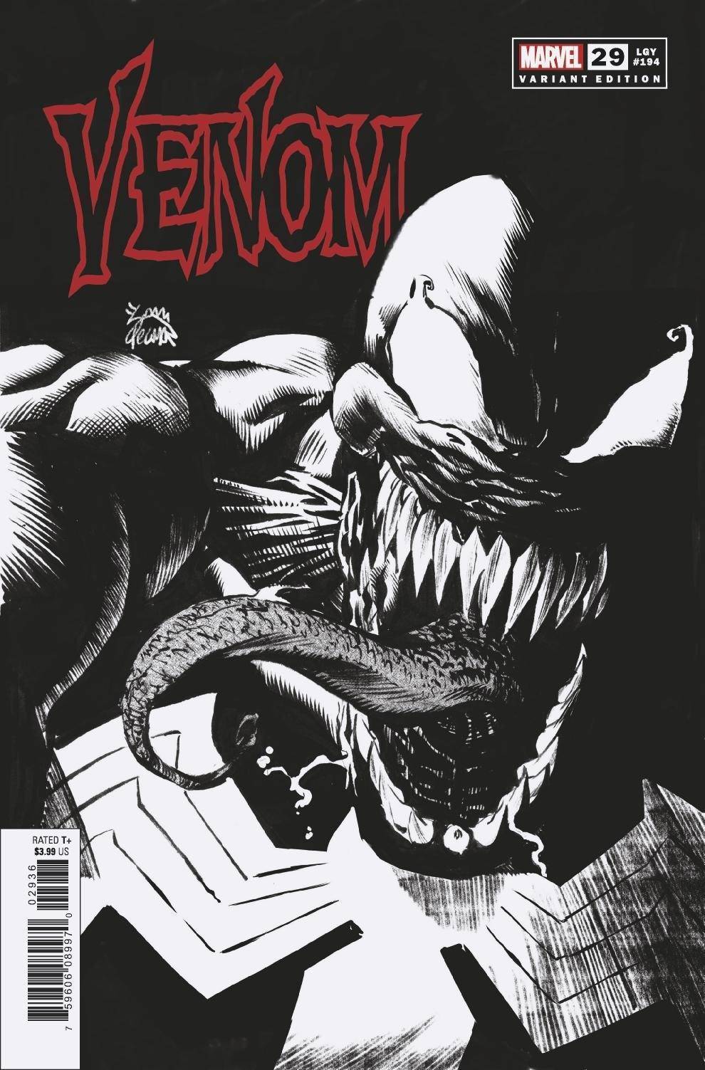 Venom #29 Stegman 1:25 Incentive Sketch Var (10/21/2020) %product_vendow% - The One Stop Shop Comics & Games