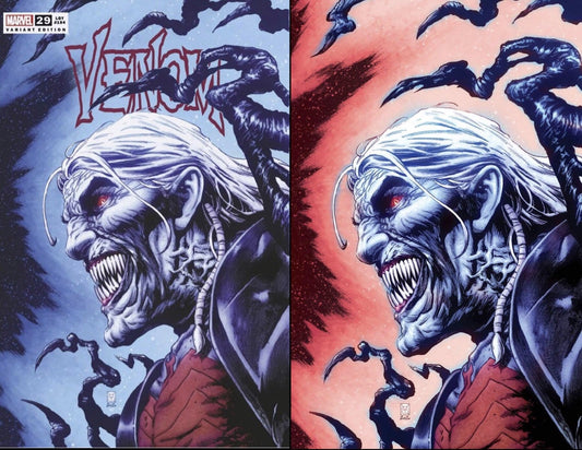 The One Stop Shop Comics & Games Venom #29 Valerio Giangiordano B&W Limited Virgin Variant (10/21/2020) MARVEL COMICS
