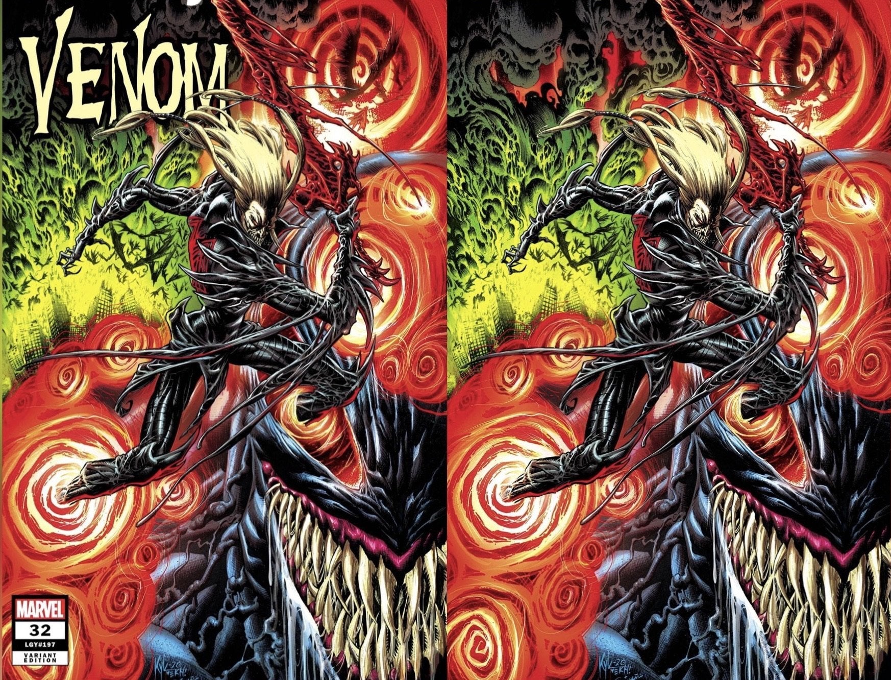 Venom #32 Kyle Hotz Limited Variant (01/06/2021) %product_vendow% - The One Stop Shop Comics & Games