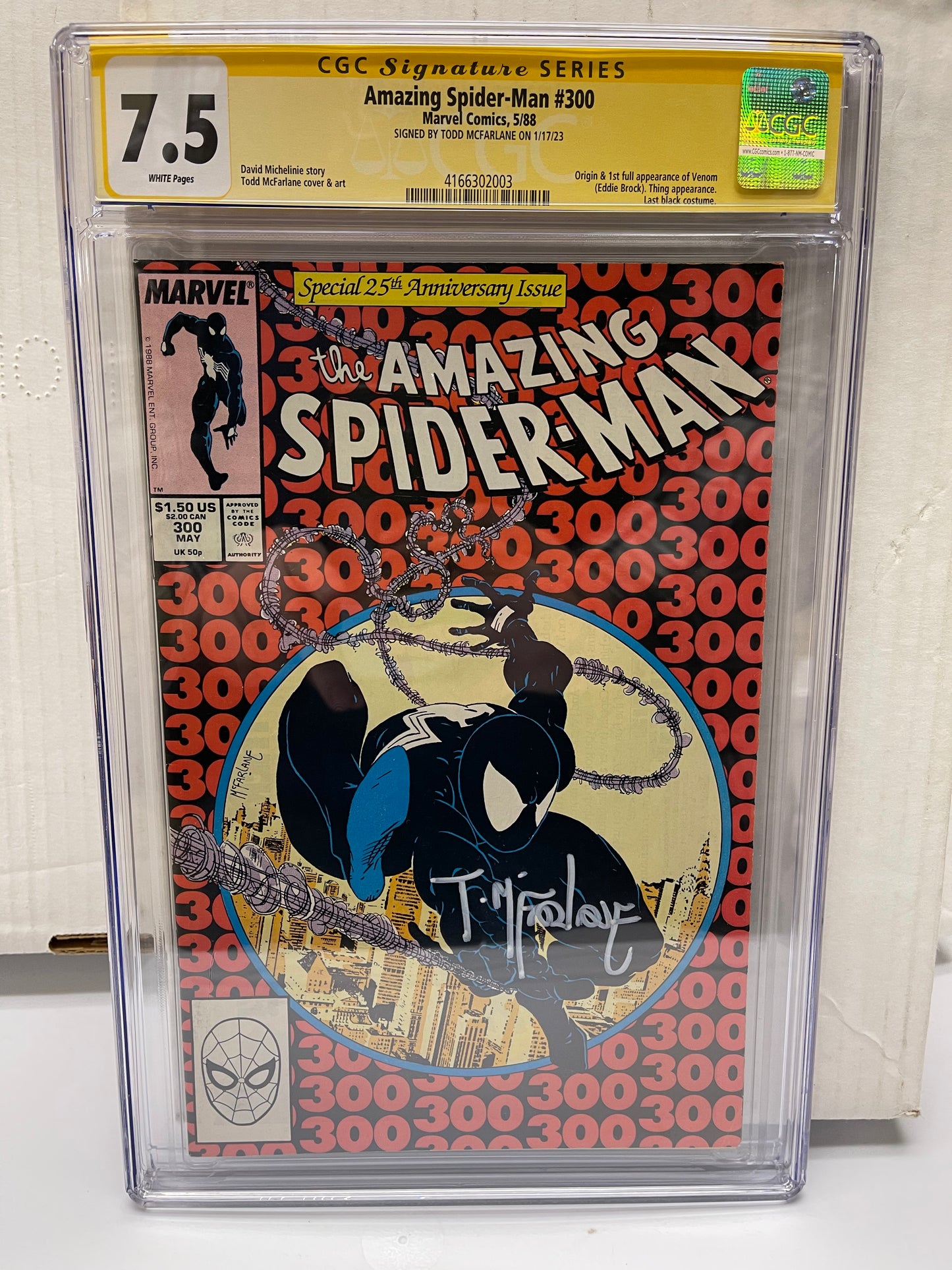 Amazing Spider-Man #300 CGC Signature Series