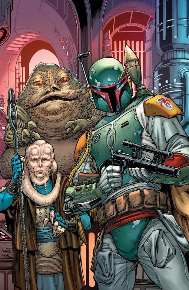 The One Stop Shop Comics & Games Star Wars War Of Bounty Hunters Alpha #1 Todd Nauck Exclusive Variant (5/5/2021) MARVEL COMICS