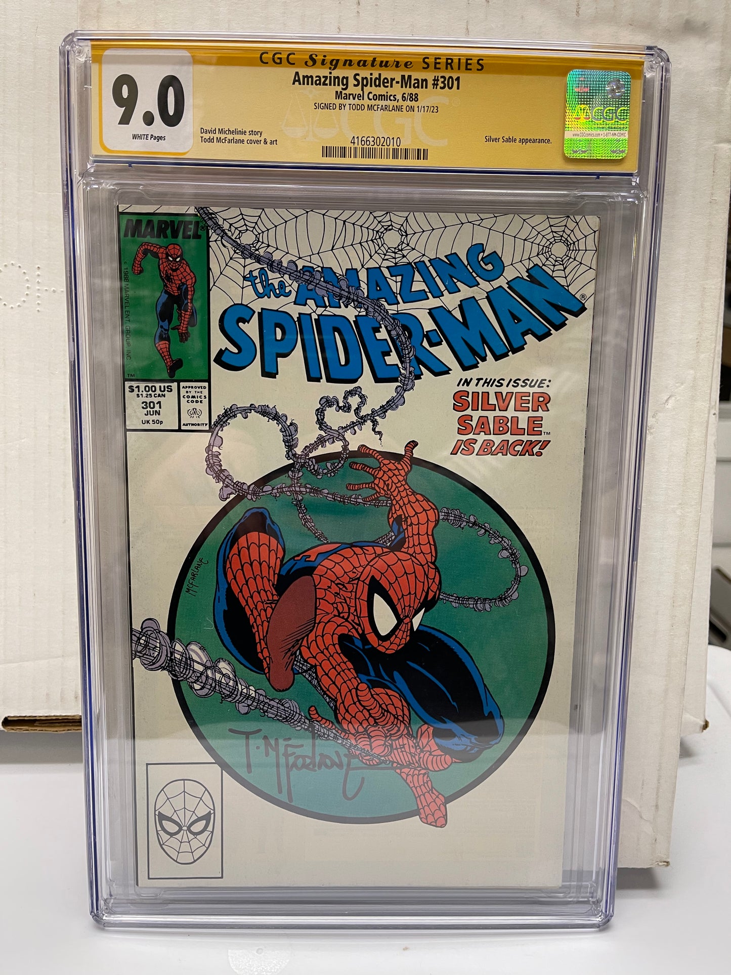 Amazing Spider-Man #301 CGC Signature Series