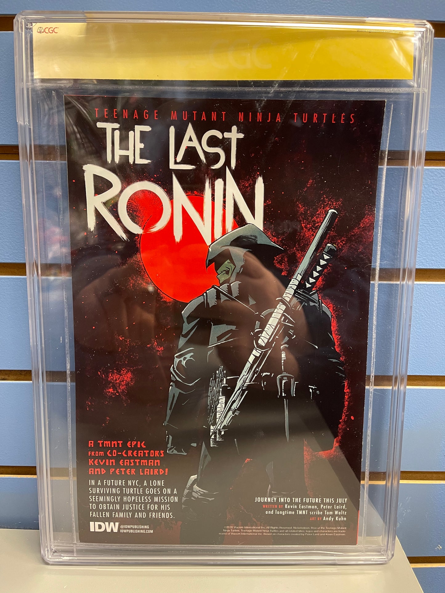 TMNT The Last Ronin Promotional Ashcan CGC Signature Series