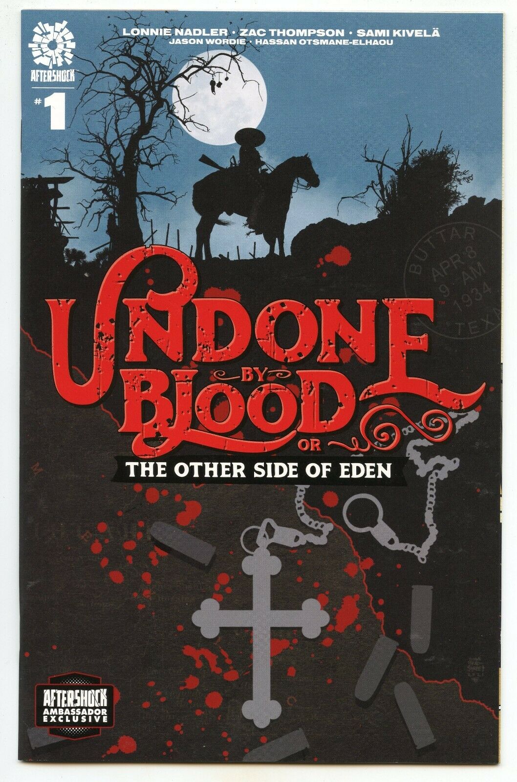 Undone By Blood or The Other Side of Eden (2021) # 1 Aftershock Ambassador Variant - The One Stop Shop Comics & Games