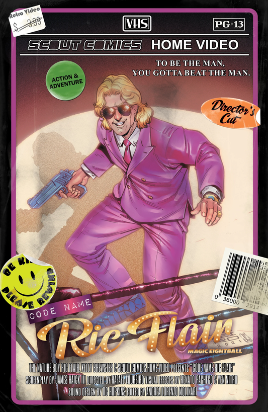 Codename Ric Flair Magic Eightball #1 Secret VHS Variant (04/05/2023)